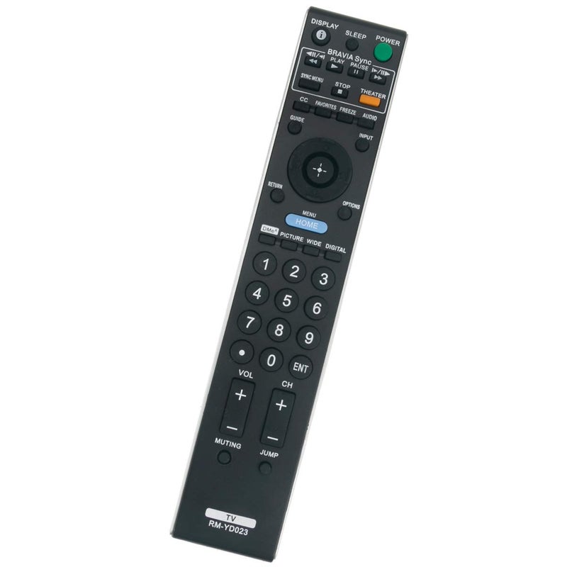 ZdalaMit RM-YD023 Replaced Remote fit for Sony TV KDL-40W4100 KDL-42V4100 KDL-46W4100 KDL-52W4100 KDL-40V4150 KDL-32XBR6 KDL-37XBR6 KDL-40V4100 KDL-46V4100 KDL-46W4150 KDL-52V4100 KDL-52W4100 KDL-32VL140 - Image 2